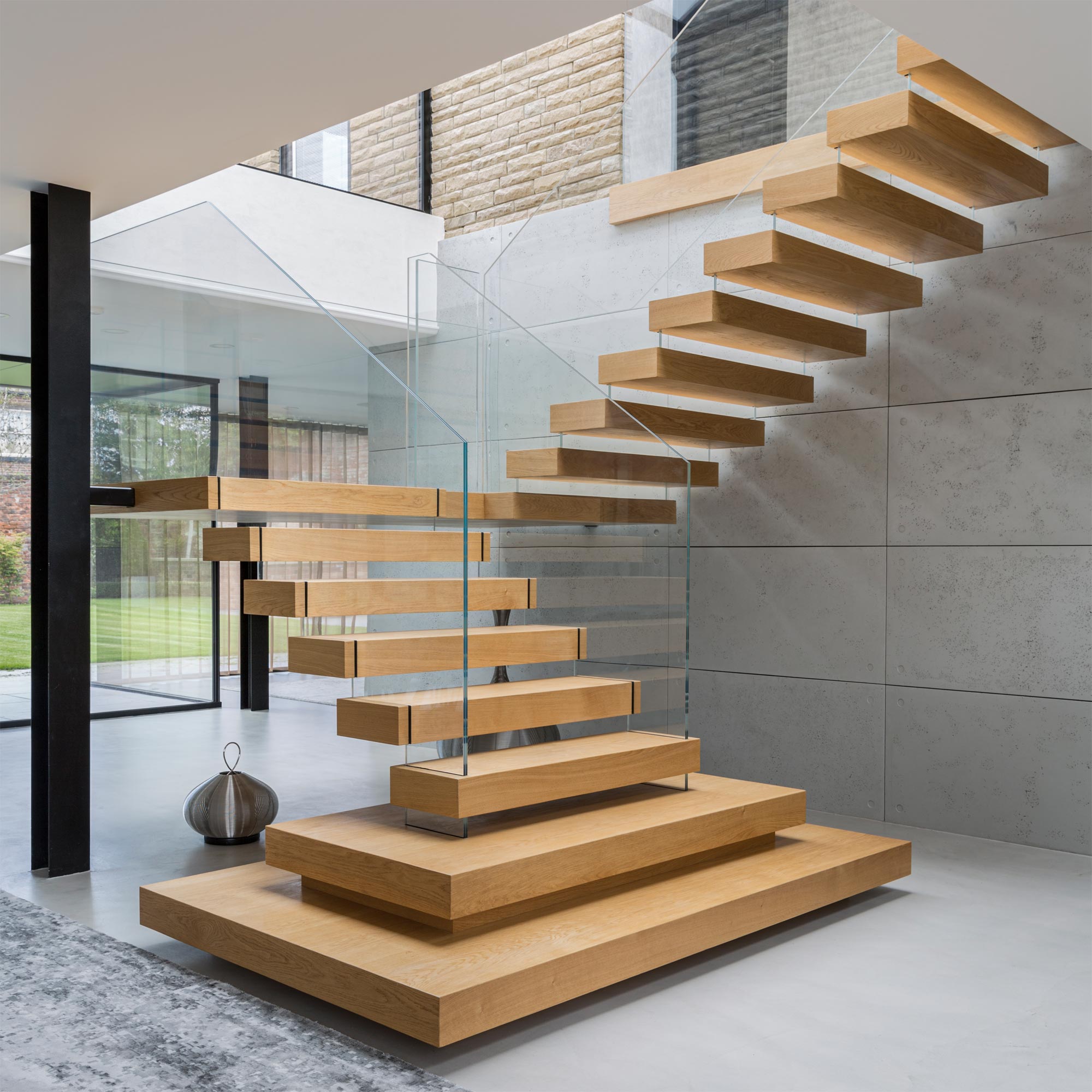 Bisca 4359 Floating Treads Staircase F 