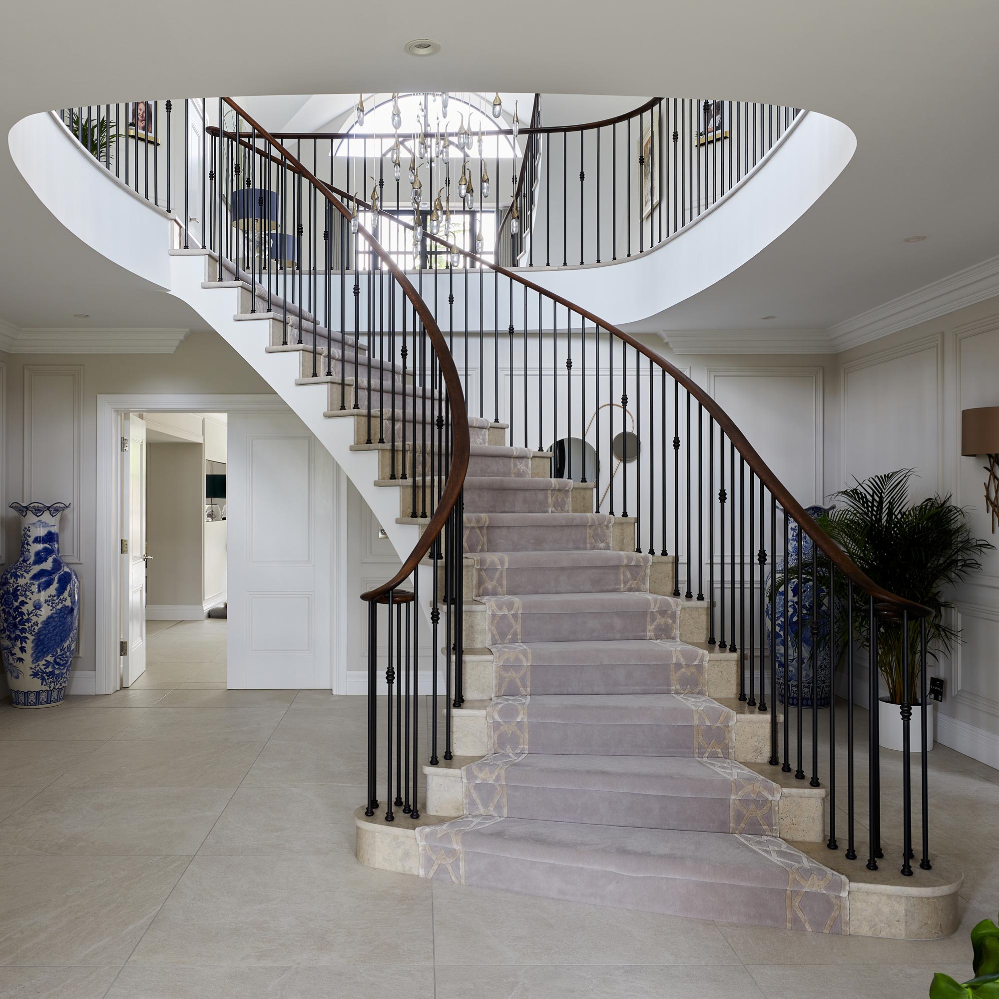 Sculptural Stone Staircase 9501 overview